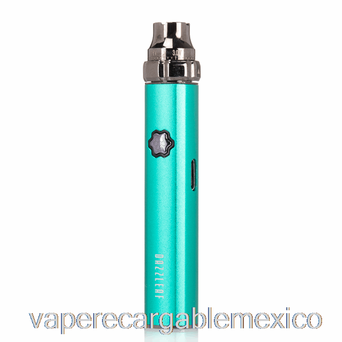 Vape Recargable Dazzleaf Squarii Top Twist 510 Batería Verde Menta